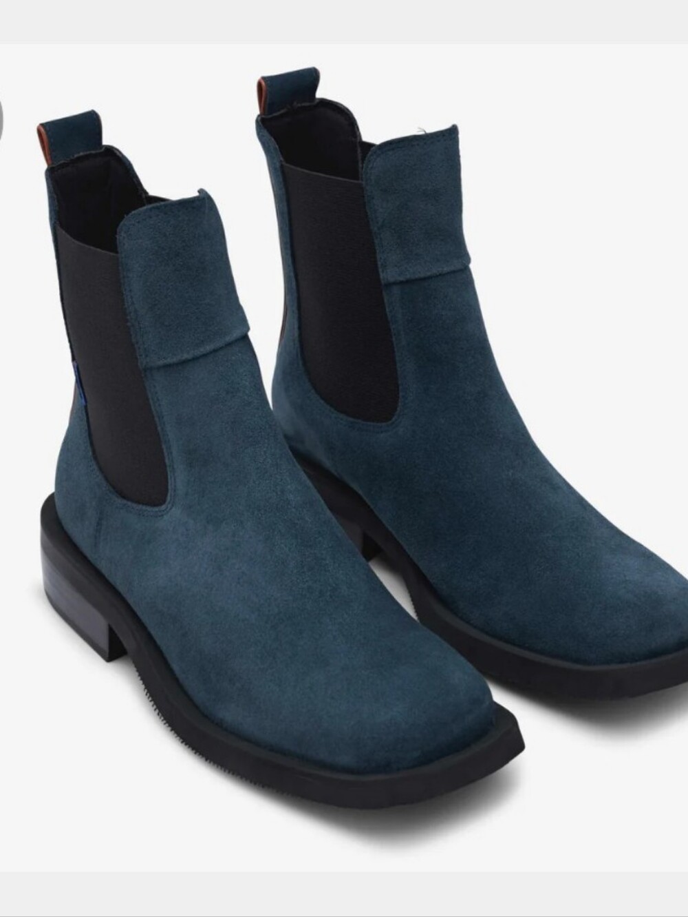 Rotunda lil Chelsea boots Blue Suede